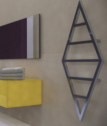Diamond towel rail new arrivals